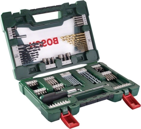 Bosch Σετ 91 Τρυπάνια Τιτανίου με Κυλινδρικό Στέλεχος 2607017311 - Image 3