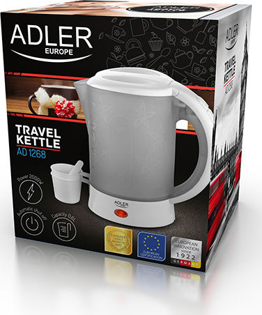 Adler Βραστήρας Ταξιδίου 600ml 600W Γκρι AD 1268 - Image 10