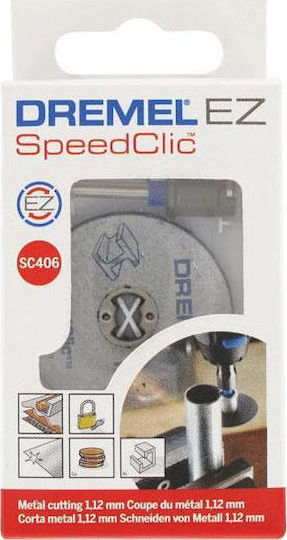 Dremel SC406 38.0mm Speedclic Starter Set Δίσκος Κοπής Μετάλλου 38mm 2τμχ 2615S406JC - Image 3