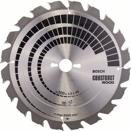 Bosch Δίσκος Κοπής Ξύλου 315mm 2608640691