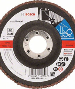 Bosch X571 Δίσκος Λείανσης Μετάλλου 115mm 2608605450