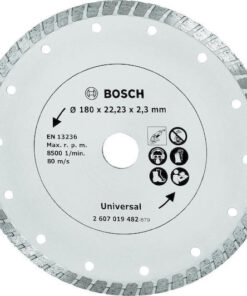 Bosch Δίσκος Κοπής Δομικών Υλικών 180mm 2607019482
