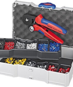 Knipex Αυτορυθμιζόμενη Πρέσα Ακροδεκτών (Μήκος 180mm) 97 90 09