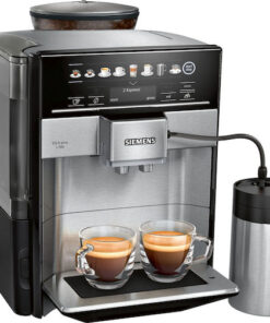 Siemens Eq.6 Αυτόματη Μηχανή Espresso 1500W Πίεσης 19bar για Cappuccino με Μύλο Άλεσης Μαύρη