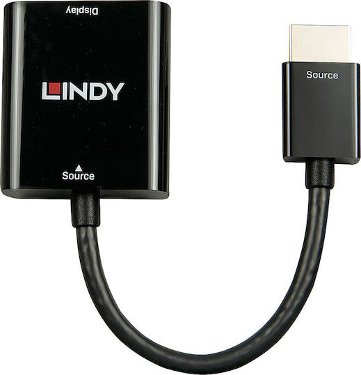 Lindy Μετατροπέας HDMI male σε VGA female 1τμχ 38291 - Image 2