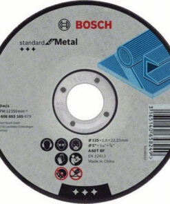 Bosch Standard Δίσκος Κοπής Μετάλλου 180mm 2608603167