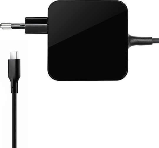 USB-C Universal Φορτιστής Laptop 45W 20V με Αντάπτορα Τροφοδοσίας 326