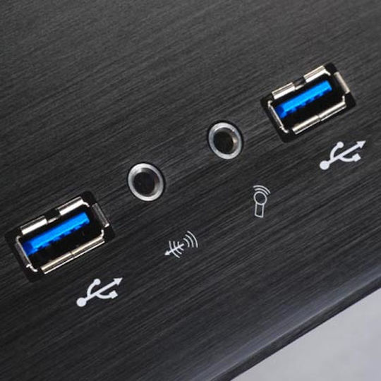 Silverstone GD04 Home Theater Κουτί Υπολογιστή Μαύρο - Image 12