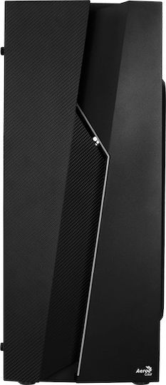 Aerocool Bolt Gaming Midi Tower Κουτί Υπολογιστή με Πλαϊνό Παράθυρο και RGB Φωτισμό Μαύρο - Image 3