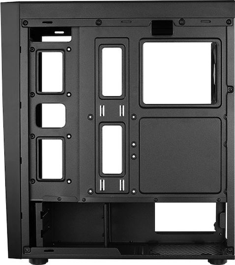 Aerocool Bolt Gaming Midi Tower Κουτί Υπολογιστή με Πλαϊνό Παράθυρο και RGB Φωτισμό Μαύρο - Image 11