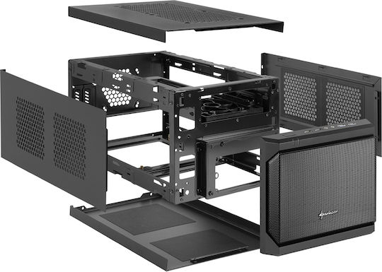 Sharkoon QB ONE Mini Tower Κουτί Υπολογιστή Μαύρο - Image 9