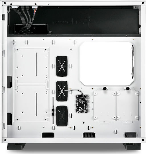 Sharkoon Pure Steel RGB Gaming Midi Tower Κουτί Υπολογιστή με Πλαϊνό Παράθυρο Λευκό - Image 5