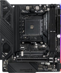Alternative view of Asus ROG Crosshair VIII Impact X570 Wi-Fi Motherboard Mini DTX με AMD AM4 Socket 90MB11Q0-M0EAY0