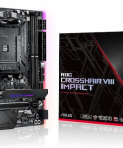 Asus ROG Crosshair VIII Impact X570 Wi-Fi Motherboard Mini DTX με AMD AM4 Socket 90MB11Q0-M0EAY0