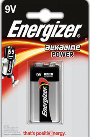 Energizer Power Αλκαλική Μπαταρία 9V 1τμχ 6LR61E - Image 2