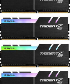 G.Skill Trident Z RGB DDR4 32GB RAM με 4x8GB Modules και Ταχύτητα 4000 για Desktop F4-4000C18Q-32GTZRB