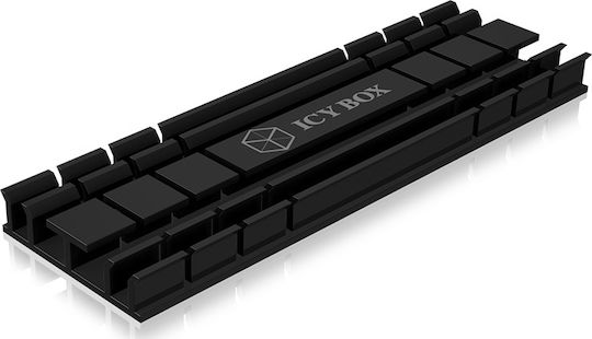 Icy Box Heat Sink for M.2 2280 SSD Ψύξη Μ.2 SSD Μαύρο IB-M2HS-701 - Image 3