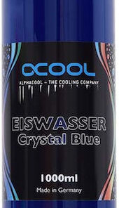 Alphacool Eiswasser Crystal Blue UV-active Ready Mix 1000ml Ψυκτικό Υγρό Μπλε 18543