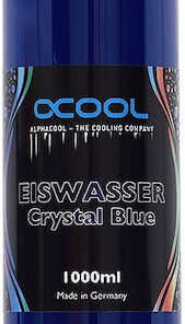 Alphacool Eiswasser Crystal Blue Ready Mix 1000ml Ψυκτικό Υγρό Μπλε