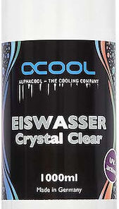 Alphacool Eiswasser Crystal Clear UV-active Ready Mix 1000ml Ψυκτικό Υγρό Διάφανο 18548