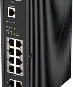 Alternative view of D-Link DIS-200G-12PS Managed L2 PoE+ Switch με 8 Θύρες Gigabit (1Gbps) Ethernet και 2 SFP Θύρες