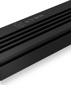 Icy Box Heat Sink for M.2 2280 SSD Ψύξη Μ.2 SSD Μαύρο IB-M2HS-70