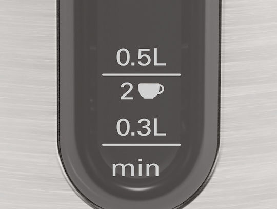 Bosch Βραστήρας 1.7lt 2400W Ασημί TWK4P440 - Image 9