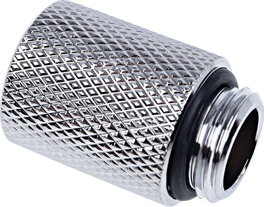 Alphacool Icicle Extension 20mm G1 / 4 AG on G1 / 4 IG Chrome