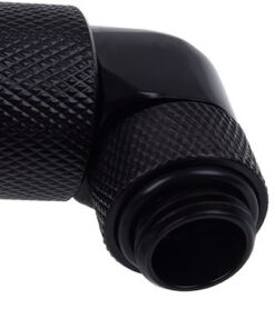 Alternative view of Alphacool Icicle 16 / 10mm Screw-on Spout 90 Degrees Rotatable G1 / 4 Fittings Μαύρο 17236