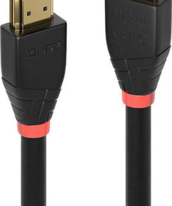 Alternative view of Lindy HDMI 2.0 Cable HDMI male - HDMI male 10m Μαύρο 41071