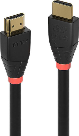 Lindy HDMI 2.0 Cable HDMI male - HDMI male 10m Μαύρο 41071 - Image 2
