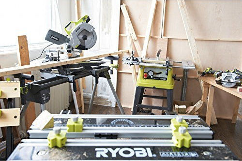 Ryobi EMS216L Φαλτσοπρίονο Ρεύματος με Ισχύ 1500W, Οδηγό Laser, Δίσκο Κοπής Διαμέτρου 216mm & Ταχύτητα Κοπής 4000rpm - Image 4