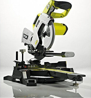 Ryobi EMS216L Φαλτσοπρίονο Ρεύματος με Ισχύ 1500W, Οδηγό Laser, Δίσκο Κοπής Διαμέτρου 216mm & Ταχύτητα Κοπής 4000rpm - Image 3
