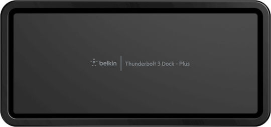 Belkin Thunderbolt 3 Dock Plus USB-C Docking Station με DisplayPort 4K PD Ethernet και συνδεση 2 Οθονών Μαύρο - Image 7