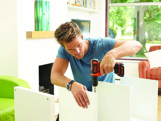 Black & Decker BDCDD12 Δραπανοκατσάβιδο Μπαταρίας 10.8V 1x1.5Ah BDCDD12 - Image 4