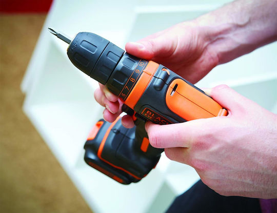 Black & Decker BDCDD12 Δραπανοκατσάβιδο Μπαταρίας 10.8V 1x1.5Ah BDCDD12 - Image 7