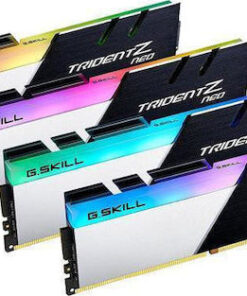 Alternative view of G.Skill Trident Z Neo DDR4 32GB RAM με 4x8GB Modules και Ταχύτητα 3600 για Desktop F4-3600C16Q-32GTZNC