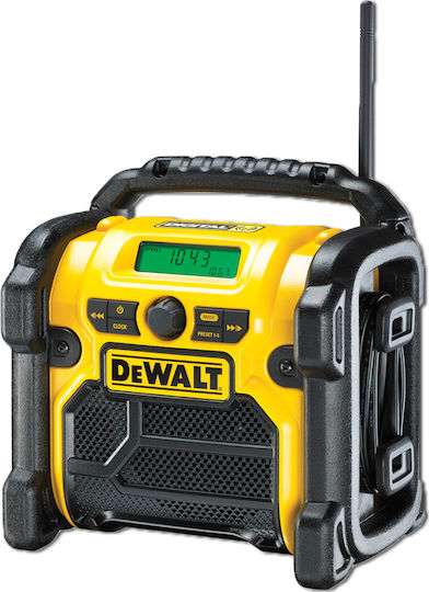 Dewalt DCR020 Επιτραπέζιο Ραδιόφωνο Μπαταρίας DAB+ Κίτρινο - Image 2