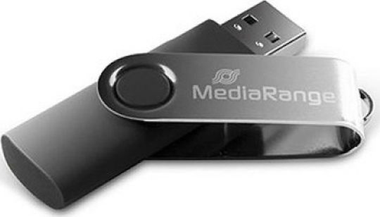 MediaRange 64GB USB 2.0 Stick Ασημί - Image 3