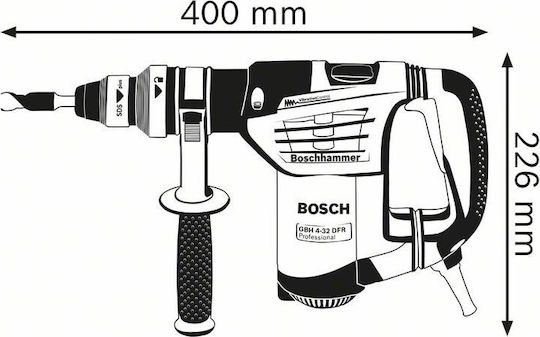 Bosch GBH 4-32 DFR Professional Κρουστικό Σκαπτικό Πιστολέτο Ρεύματος 900W με Υποδοχή SDS Plus 0611332100 - Image 5