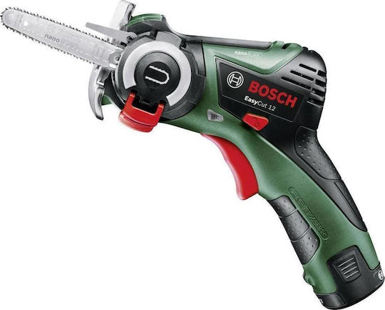 Bosch EasyCut Κλαδευτικό Αλυσοπρίονο Μπαταρίας 1x2.5Ah 12V 0.9kg με Λάμα 13cm 06033C9000 - Image 2