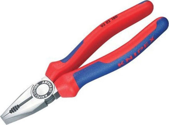 Knipex Πένσα Ίσια Ηλεκτρολόγου Μήκους 180mm 03 02 180 - Image 2