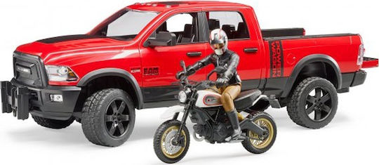 Bruder Ram 2500 Power Wagon Including Ducati Desert Sled Αυτοκινητάκι 1:16 για 3+ Ετών - Image 2