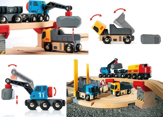 Brio Toys Rail Road Loading Σετ με Τρενάκι για 3+ Ετών 33210 - Image 2