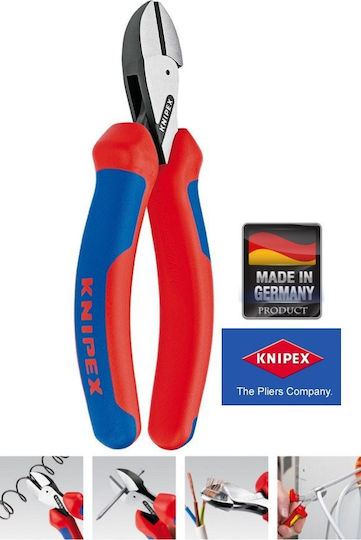 Knipex X-cut Πλαγιοκόφτης Πλάγιος Μήκους 160mm 73 02 160 - Image 2