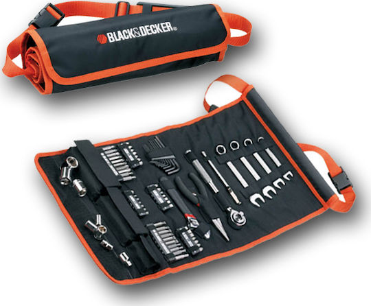 Black & Decker A7063 Θήκη Ρολό με 76 Εργαλεία - Image 2