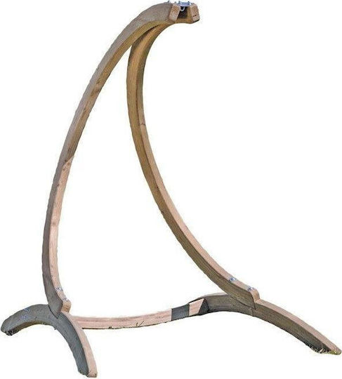 Amazonas Globo Stand Βάση Αιώρας Ξύλινη Μπεζ 127x170x136cm AZ-4013000