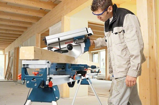 Bosch GTM 12 JL Φαλτσοπρίονο Ρεύματος Δύο Εργασιών με Ισχύ 1800W, Οδηγό Laser, Δίσκο Κοπής Διαμέτρου 305mm & Ταχύτητα Κοπής 3800rpm - Image 5