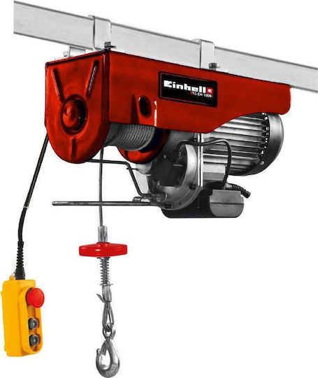 Einhell Ηλεκτρικό Παλάγκο TC-EH 1000 για Φορτίο Βάρους έως 1t σε Κόκκινο Χρώμα 2255160 - Image 2