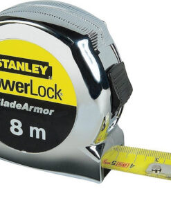 Stanley Powerlock Μετροταινία με Αυτόματη Επαναφορά 25mm x 8m 0-33-527
